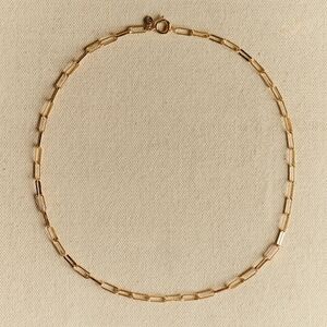 Sezane Irma Gold Link Necklace